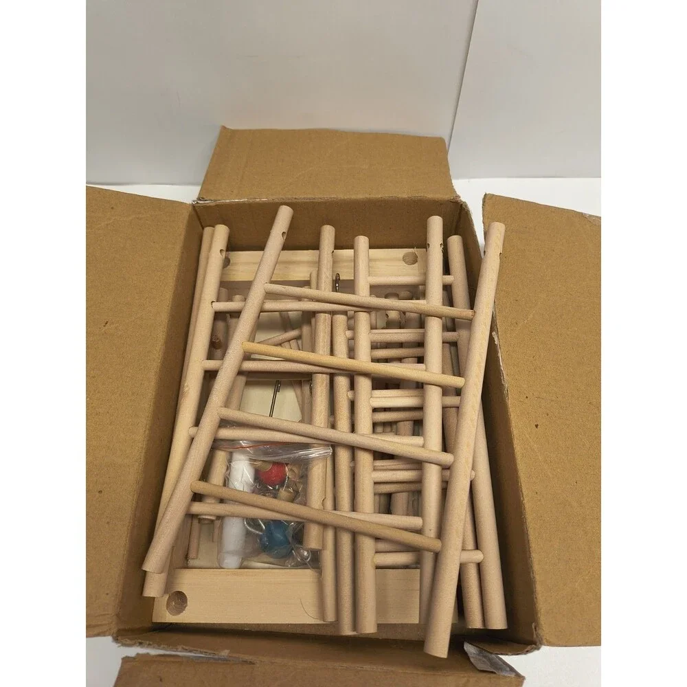 Trixie Wooden Ladder Playground For Small Pet Birds 44x44x16 Cm New